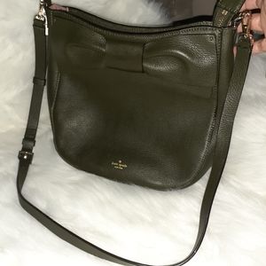 Kate Spade - Olive Green Leather sling